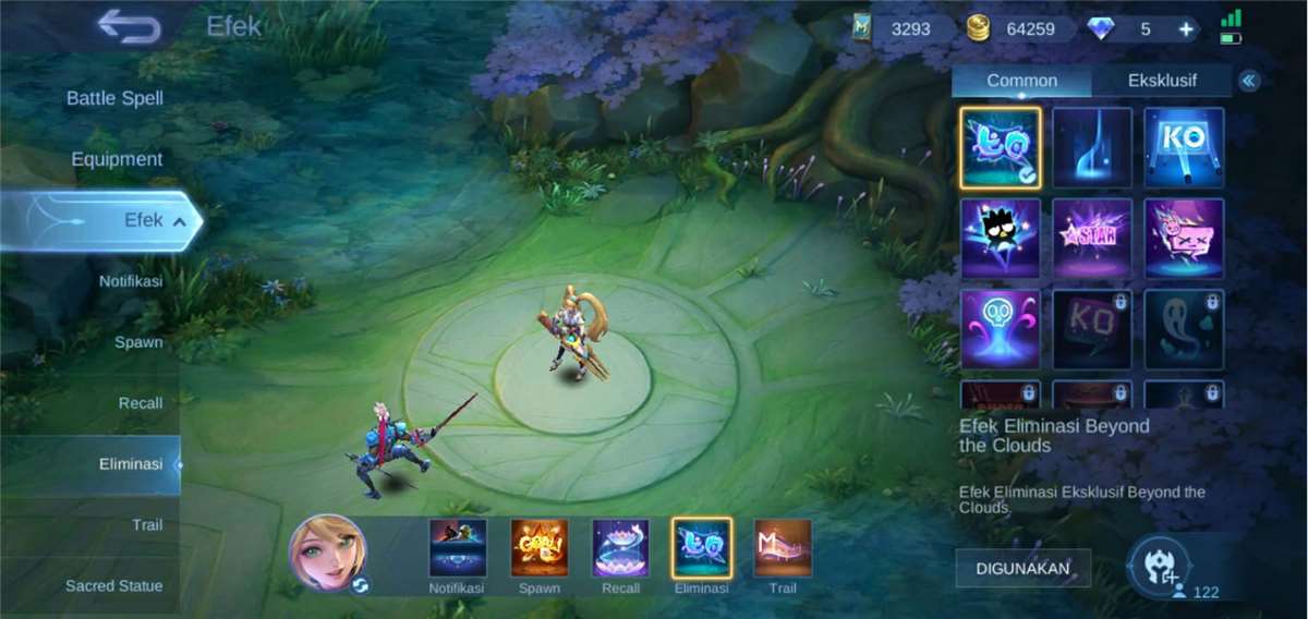 Penjualan akun permainan Mobile Legends